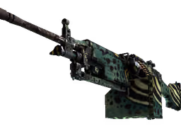 M249 | Emerald Poison Dart (Field-Tested)