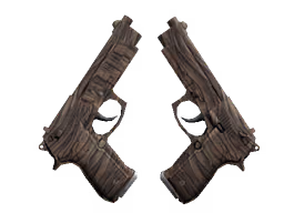 Dual Berettas | Drift Wood (Minimal Wear)